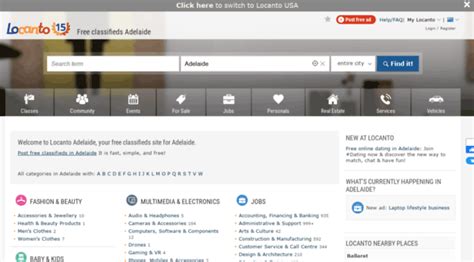 Free Classifieds Adelaide – Locanto™.